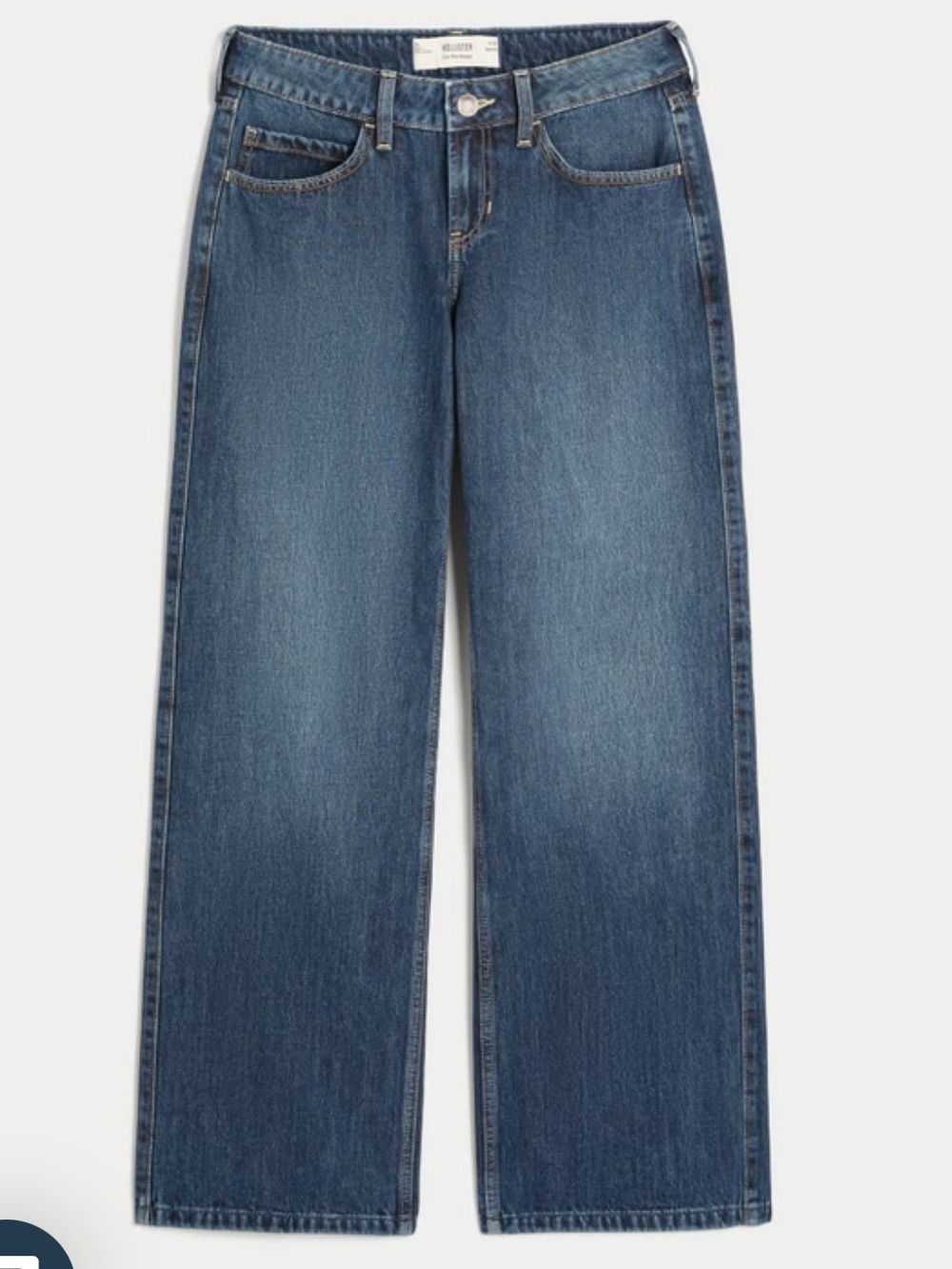 Hollister Low Rise Wide Leg Jeans -  NWOT